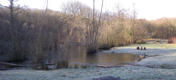 La Beau Mollet paisaje invernal